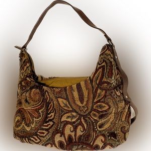 Tapestry Hobo Bag
